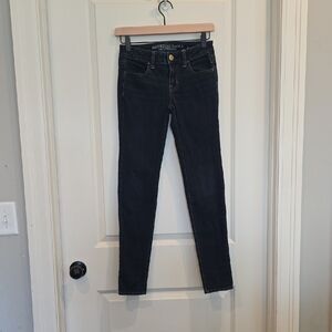 American Eagle Outfitters Dark Blue Skinny Jeans